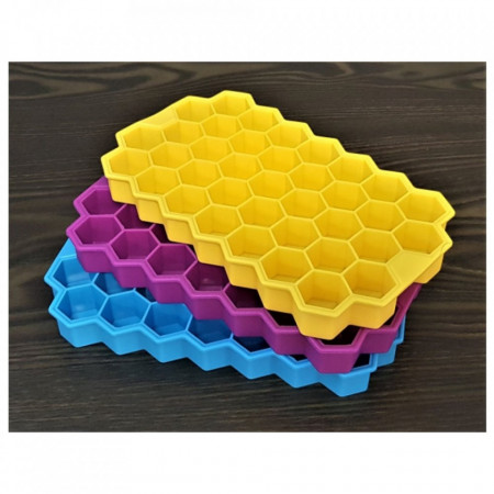 Forma de silicon Hexagon 37 cavitati
