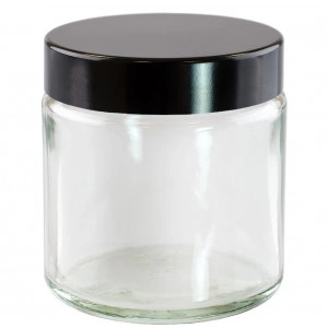 Borcan de sticla cu capac Clara 120 ml