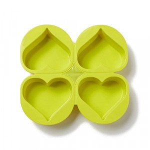 Forma de silicon Inima 4 cavitati - Img 1