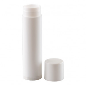 Recipient pentru balsam de buze alb 6 ml
