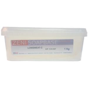 Baza Melt & Pour Zeni Maxi (Lowsweat-C) - Transparent fara SLS, 1kg