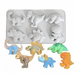 Forma de silicon Dinozaur 6 cavitati