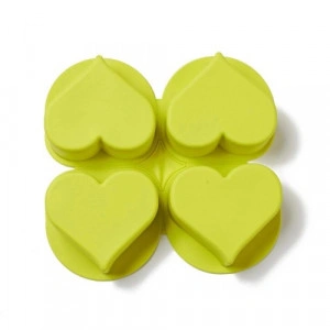 Forma de silicon Inima 4 cavitati - Img 2