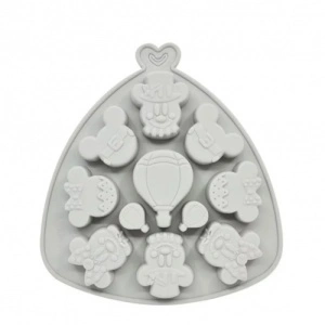 Forma de silicon Minnie si Baloane 11 cavitati