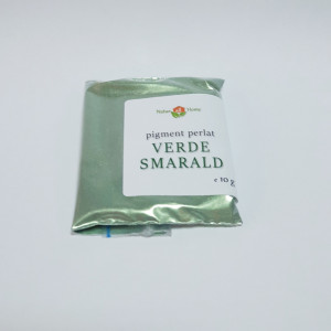 Pigment cosmetic perlat Mica Verde smarald 10 gr