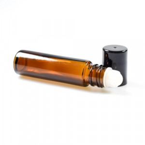Recipient roll on din sticla 10 ml