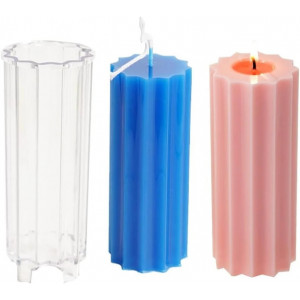 Set de 2 matrite pentru lumanari Tuzsocr, plastic - Img 4