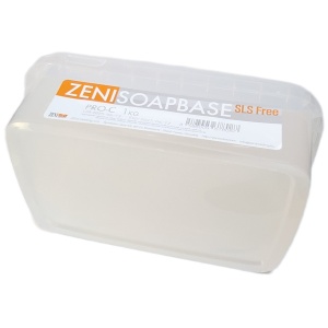 Bază Melt & Pour Zeni Transparentă Pro-C Fără SLS, Solidificare Rapidă, 1 kg