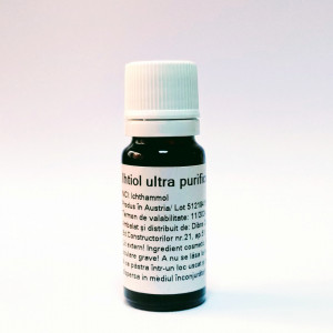 Ihtiol ultra purificat 10 ml
