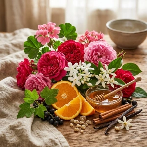 Parfumant Rose Honey and Geranium 10 gr