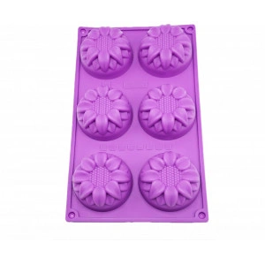 Forma de silicon Floarea soarelui 6 cavitati