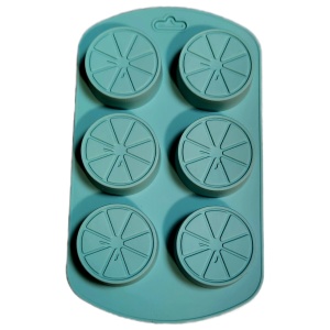 Forma din silicon rotund 6 cavitati