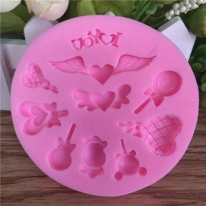 Forma de silicon decor Iubire