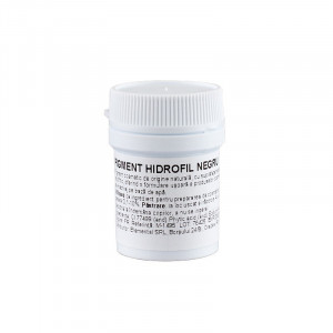 Pigment cosmetic Negru hidrofil 5 gr