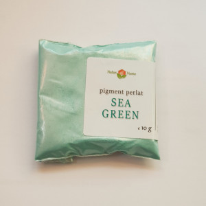 Pigment cosmetic perlat mica Sea Green 10 gr