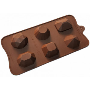 Forma de silicon MINI Diamante 6 cavitati
