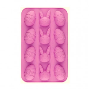 Forma de silicon Mini Oua de Paste si Iepurasi