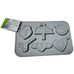 Forma de silicon Valentine 6 cavitati