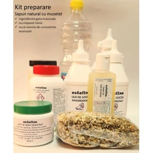 Kit Preparare Sapun Natural cu Musetel