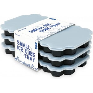 Set 3 forme de silicon pentru cuburi de gheata hexagon - Img 1