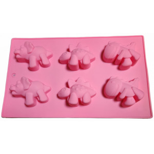 Forma de silicon DINO 6 cavitati