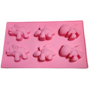 Forma de silicon DINO 6 cavitati