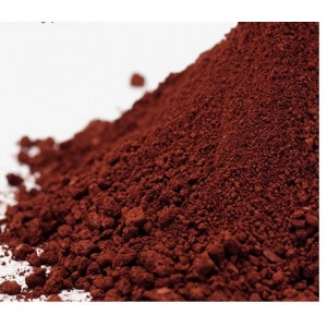 Pigment mineral rosu 3 Bordo de puritate ridicata 5 gr