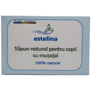 SAPUN NATURAL PENTRU COPII CU MUSETEL 90 GR