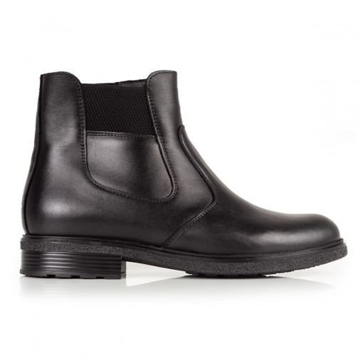 Ghete Piele Naturala Barbati L801 Negru