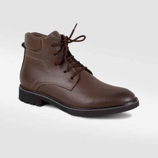 Ghete barbati piele naturala 499 maro