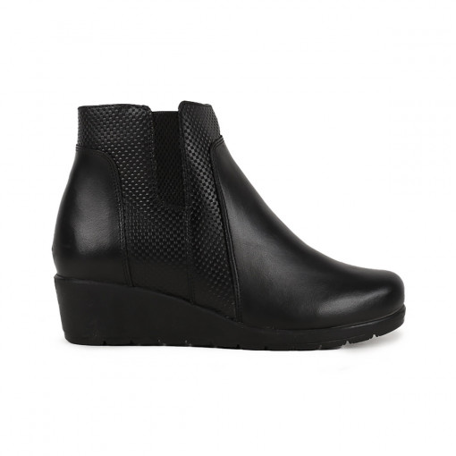 Ghete dama piele naturala 1550-1 negru