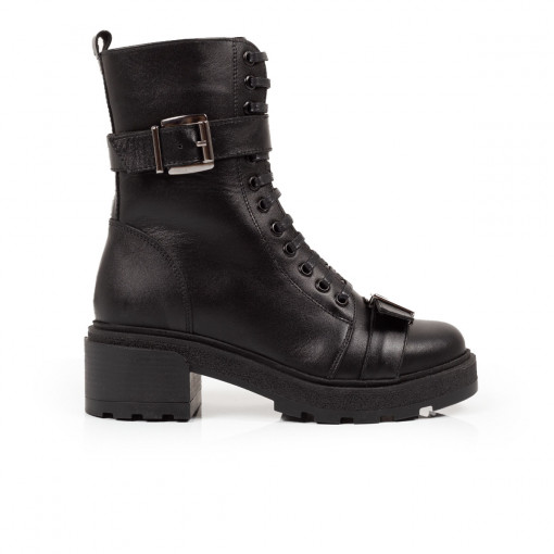 Cizme dama piele naturala 1446-2 negru