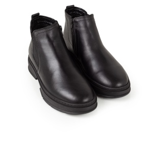 Ghete barbati piele naturala 461 Negru - Img 2