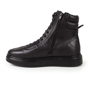Ghete Piele Naturala Barbati 459-1 Negru - Img 2