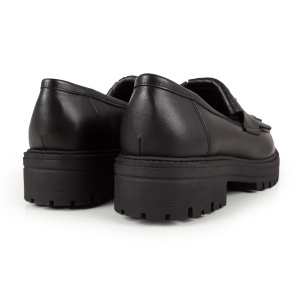 Pantofi Dama Casual Piele Naturala 1263-23 Negru - Img 2