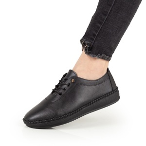 Pantofi Dama Casual Piele Naturala 1289 Negru