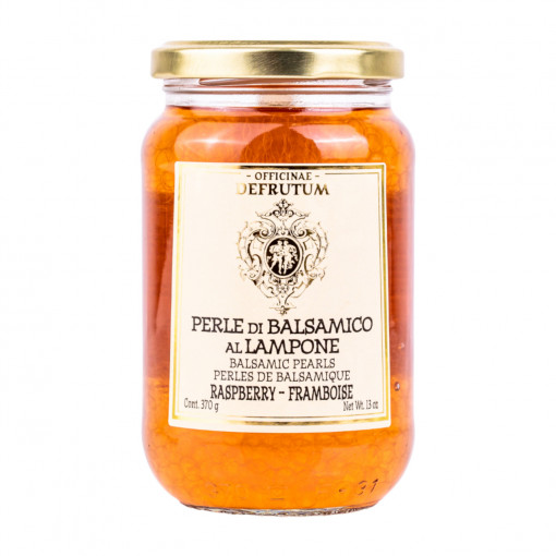 Perle Balsamice Bianche cu aroma de “ZMEURA” Acetaia Leonardi 370g