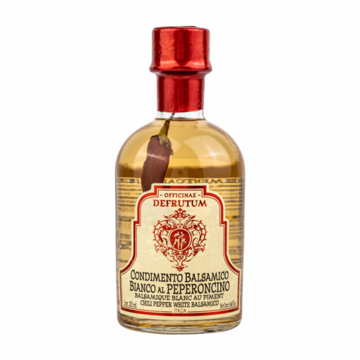 Otet Balsamic BIANCO cu “ARDEI IUTE” Acetaia Leonardi 250ml