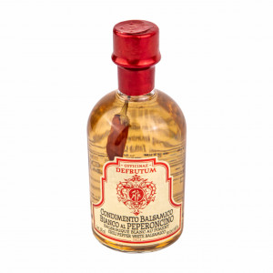 Otet Balsamic BIANCO cu “ARDEI IUTE” Acetaia Leonardi 250ml - Img 2