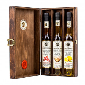 Colectie de Uleiuri Speciale cu TRUFE, LAMAIE si ARDEI IUTE Casanova 300ml - Img 1