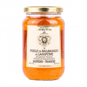 Perle Balsamice Bianche cu aroma de “ZMEURA” Acetaia Leonardi 370g - Img 1
