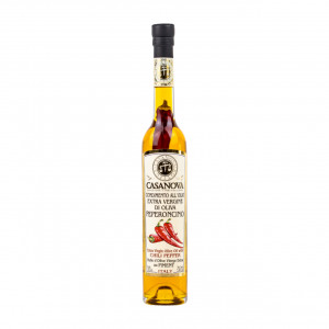Ulei extra virgin de masline cu "ARDEI IUTE" Casanova 100ml - Img 1