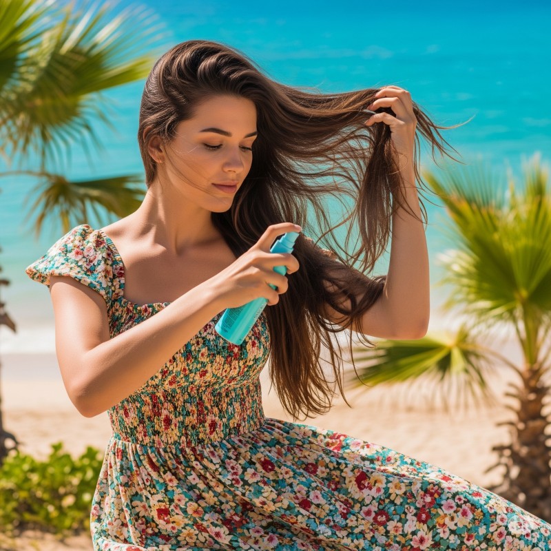 Ingrijirea parului vara: Protectie solara si produse esentiale