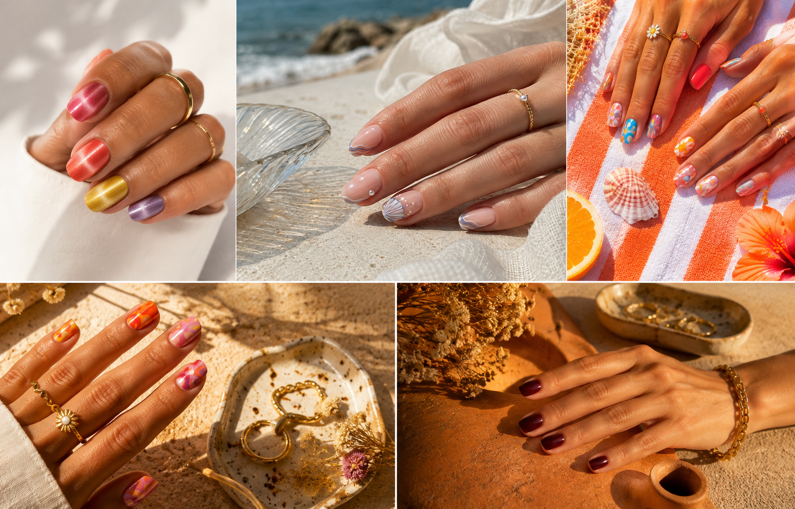 Ce manichiura purtam in august? Culori si modele perfecte pentru finalul verii