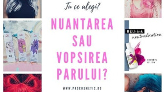 Diferenta dintre nuantare si vopsire