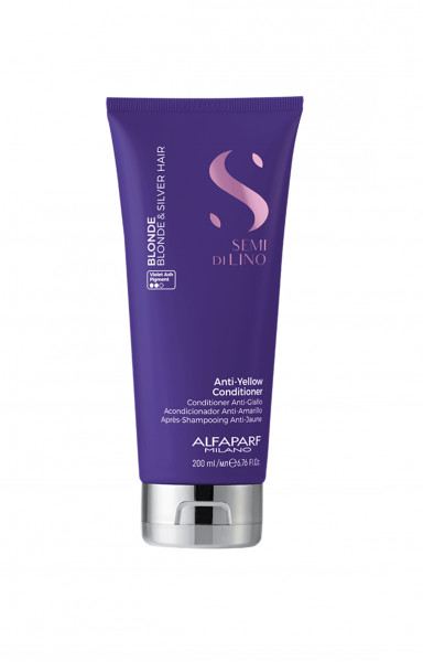 Alfaparf SDL Balsam neutralizator cu pigment albastru-violet Blonde Anti-Yellow 200ml