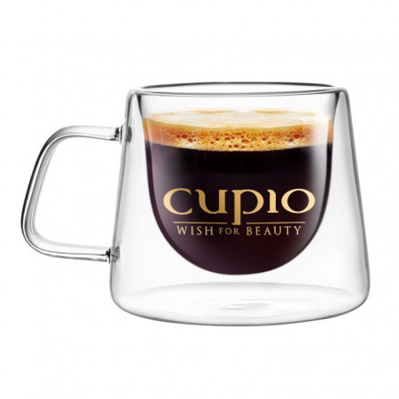 Cupio Cana de cafea cu pereti dubli 150ml