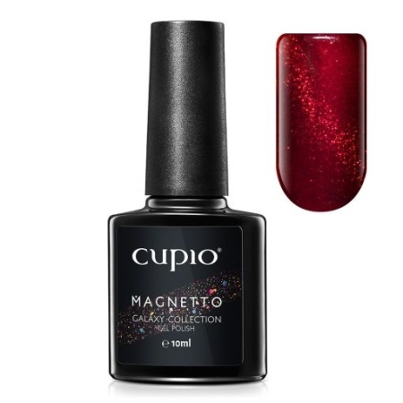 Cupio Gel Lac Magnetto Galaxy Collection - Solar Flare Scarlet 10ml