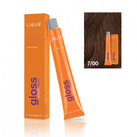 Lakme Gloss vopsea de par demi-permanenta blond mediu 7/00 60 ml