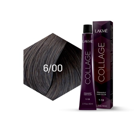 Lakme Vopsea de par permanenta 6/00 blond inchis Collage 60ml